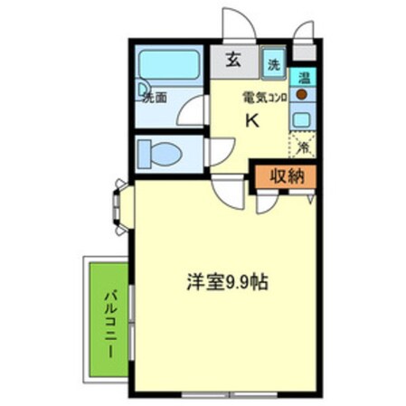 蛍池駅 徒歩8分 2階の物件間取画像